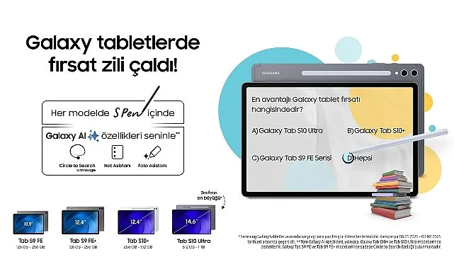 Samsung’da sömestr tatiline özel indirim kampanyası! haberi