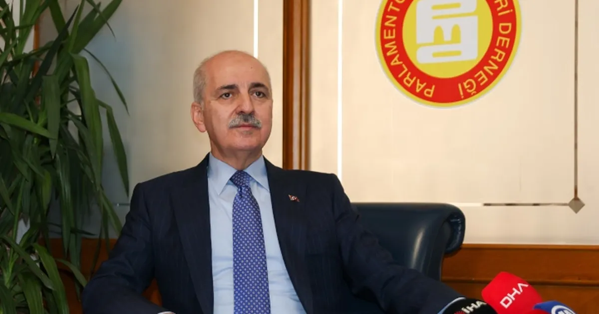 TBMM Başkanı Kurtulmuş'tan Parlamento Muhabirleri'ne ziyaret haberi