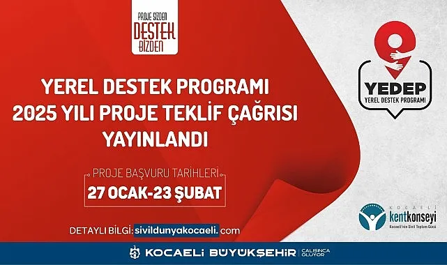 YEDEP'ten 2025 yılı proje teklif çağrısı haberi