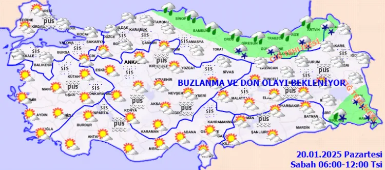 Yeni haftanın ilk gününde hava nasıl? haberi