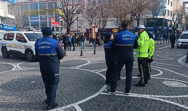 Zabıta ve emniyetten ortak denetim haberi