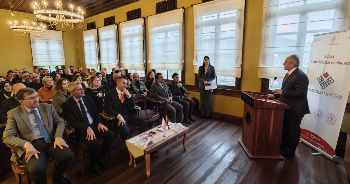 Anadolu Mektebi için Bursa'da koordinatör eğitimi haberi