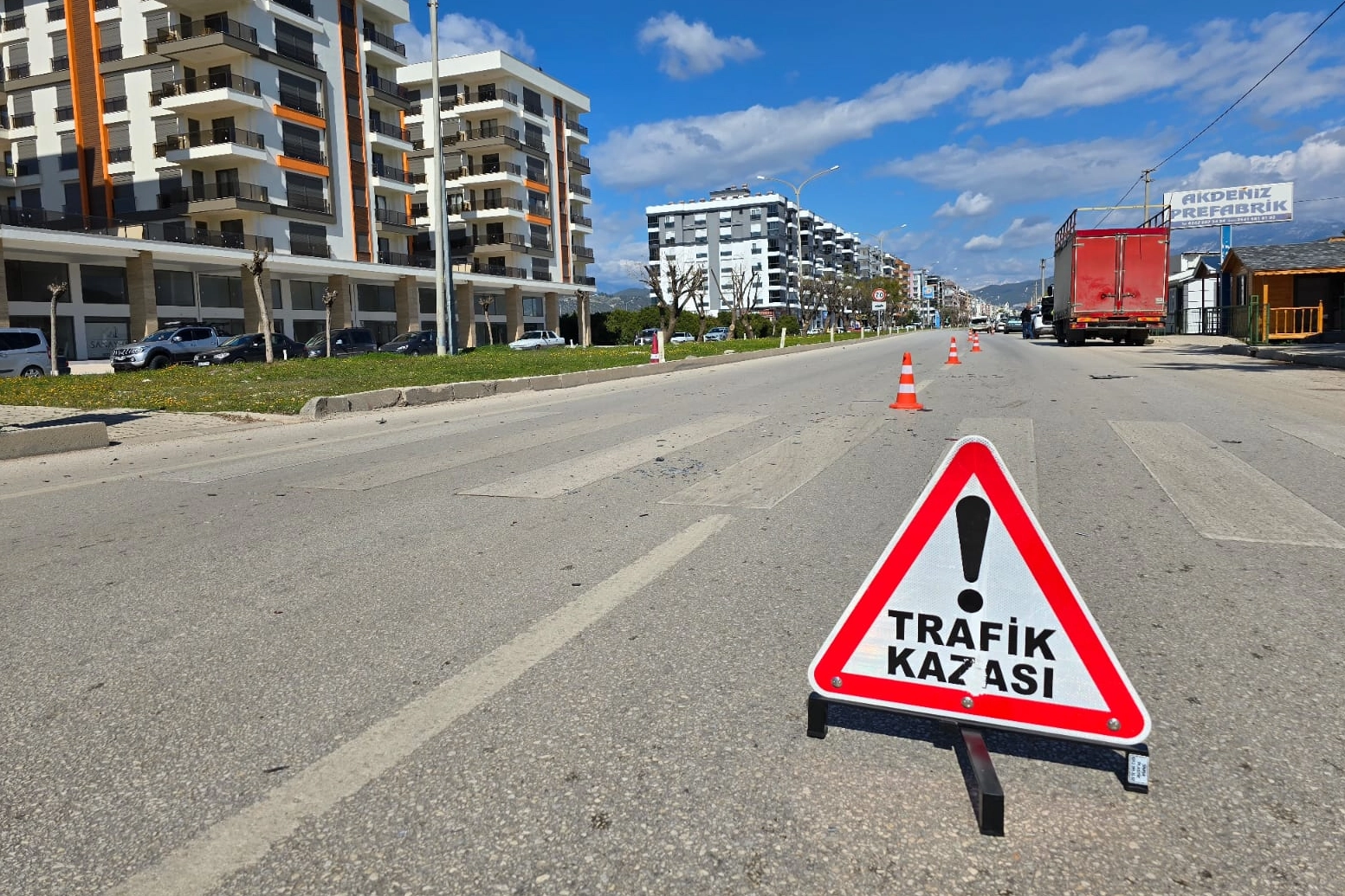 Antalya Kumluca'da trafik kazası! haberi