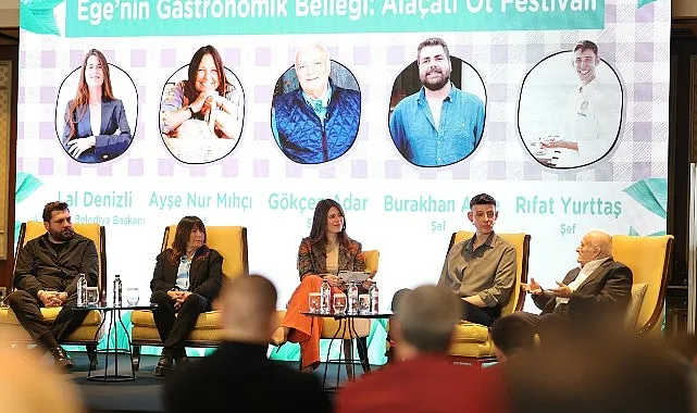 Başkan Denizli, 14. Alaçatı Ot Festivali’ni tanıttı: "Toprak, Zaman ve Tat" temasıyla 17-20 Nisan’da düzenlenecek” haberi