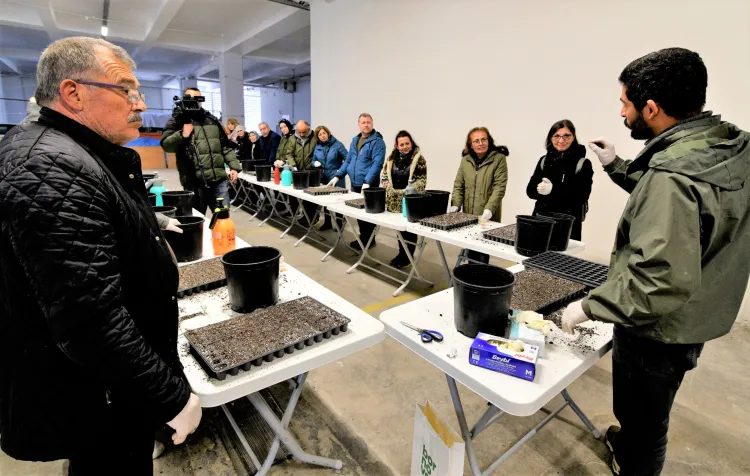 Bornova’da tohumdan sofraya doğal üretim haberi