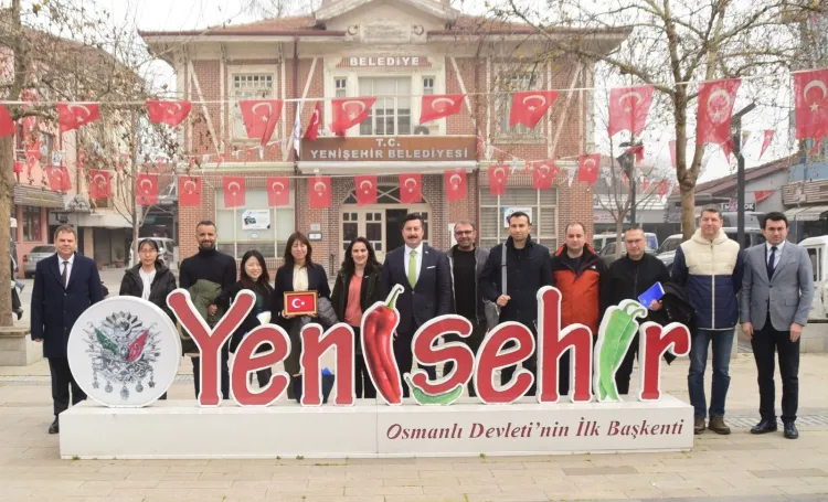 Bursa Yenişehir’in tarım politikası Japonya’nın da dikkatini çekti haberi