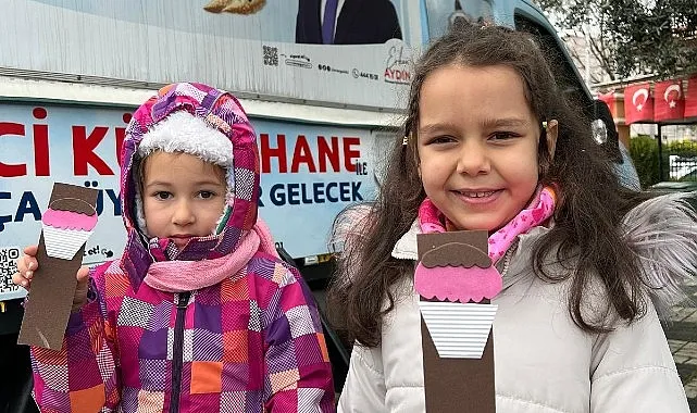 Çocuklar kendi kitap ayraçlarını tasarladı haberi