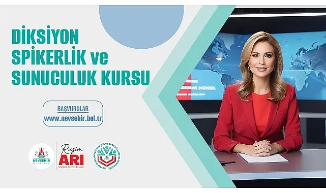 “Diksiyon, Spikerlik Ve Sunuculuk” Kurs Kayıtları Başladı haberi