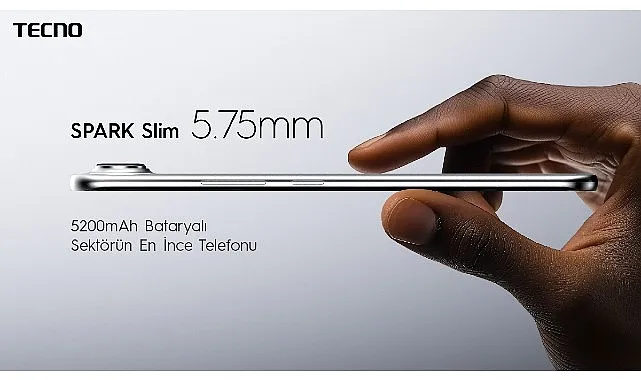 Dünyanın En İnce Telefonu TECNO SPARK Slim, MWC'de Görücüye Çıkıyor haberi