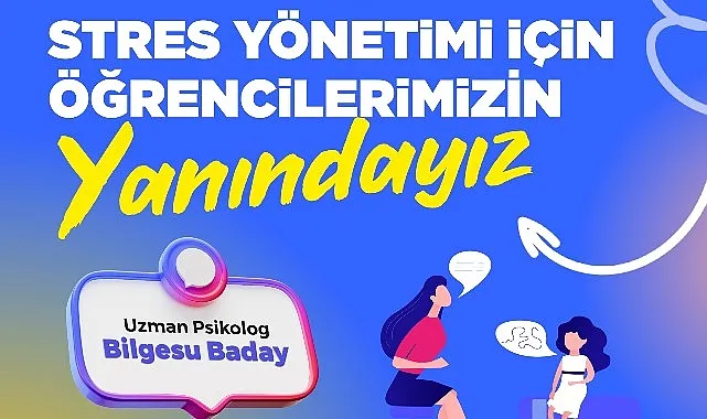 Efes Selçuk Belediyesi sınav kaygısı yaşayan öğrencilerin yanında haberi