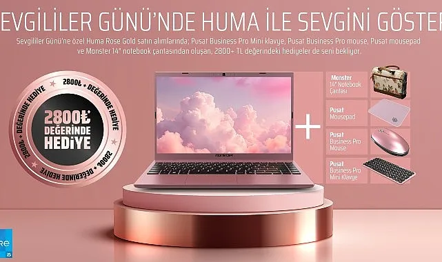 Göz alıcı tasarım, güçlü performans Sevgililer Günü’ne özel Huma Rose Gold! haberi