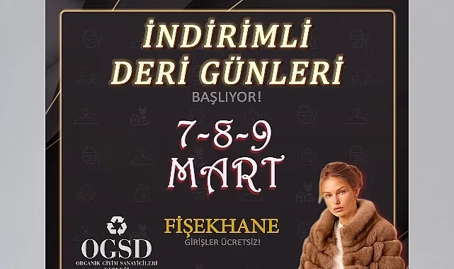 İstanbul Fişekhane'de Deri Günleri Heyecanı haberi