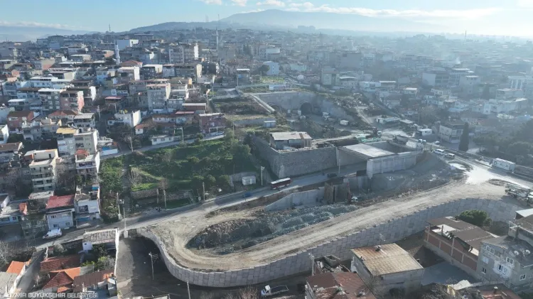 İzmir'deki o tünelde ışığa 210 metre kaldı haberi