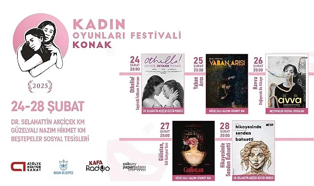 Kadın Oyunları Festivali Konak’ta başlıyor haberi