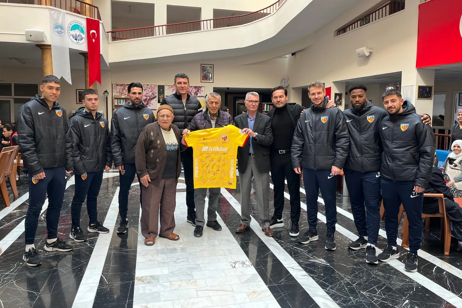 Kayserispor'dan 'huzur' dolu ziyaret haberi