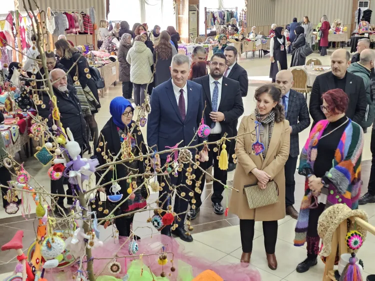 Kocaeli Gölcük'te 'örgü' zamanı haberi