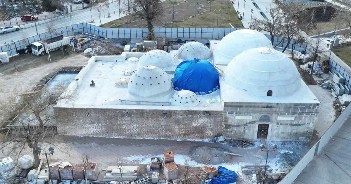 Konya’nın tarihi hamamı Meram’ın yeni gözdesi olacak! haberi