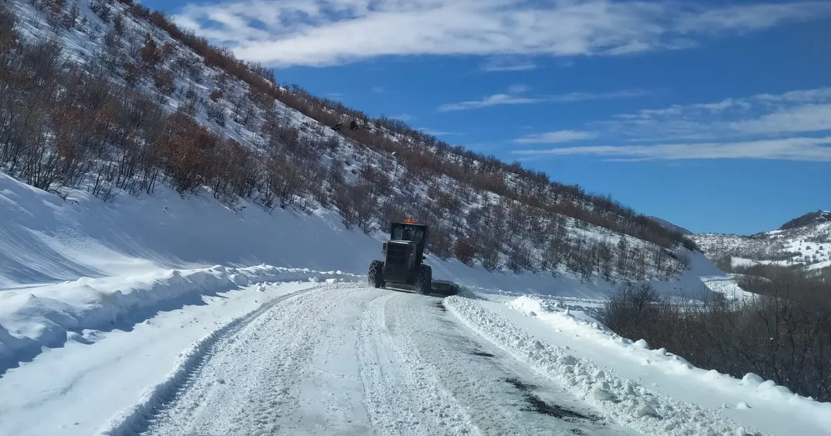 Malatya'da 56 mahallede kar mesaisi haberi