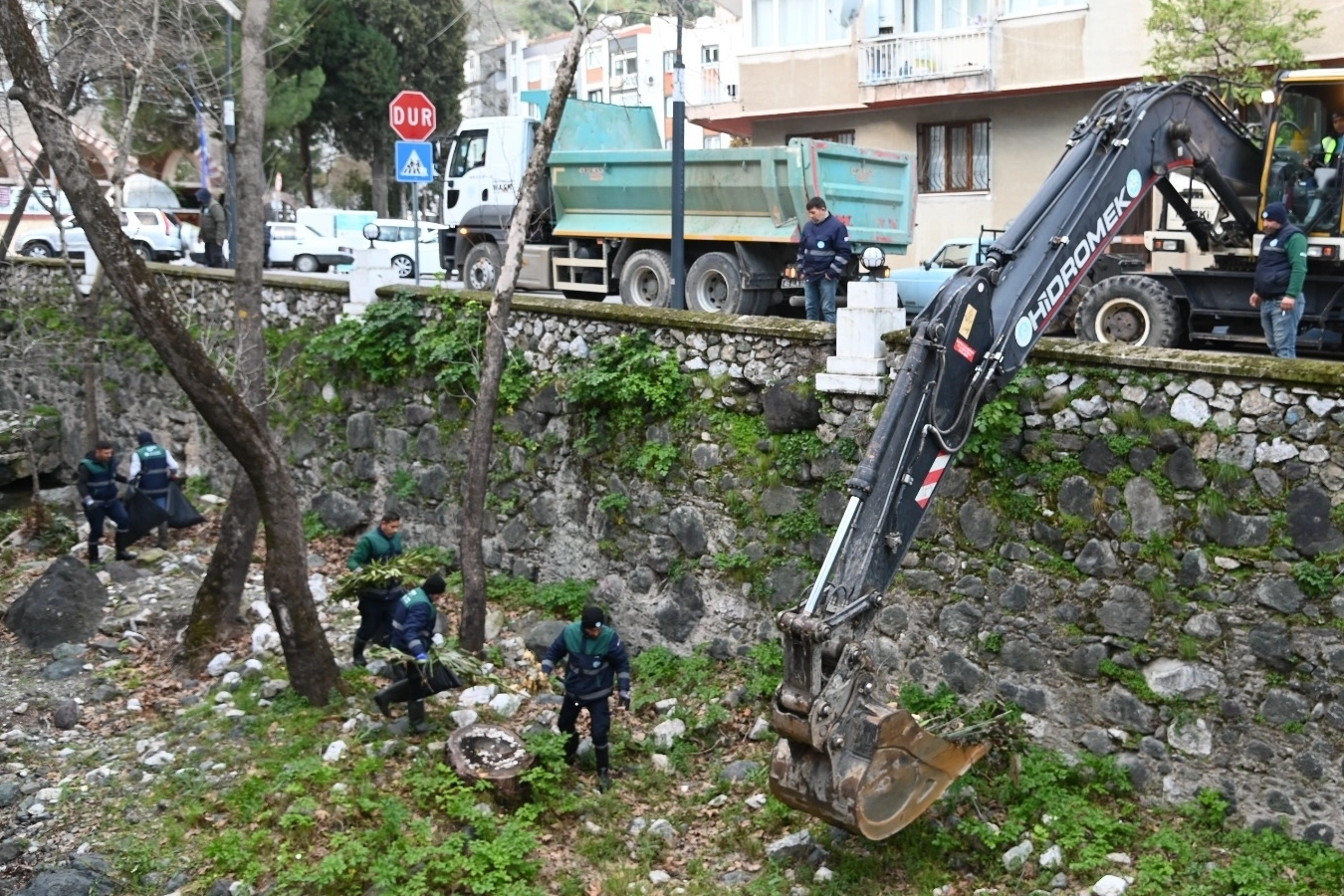 Manisa'da Tarihi Dere'yi kameralar koruyacak haberi