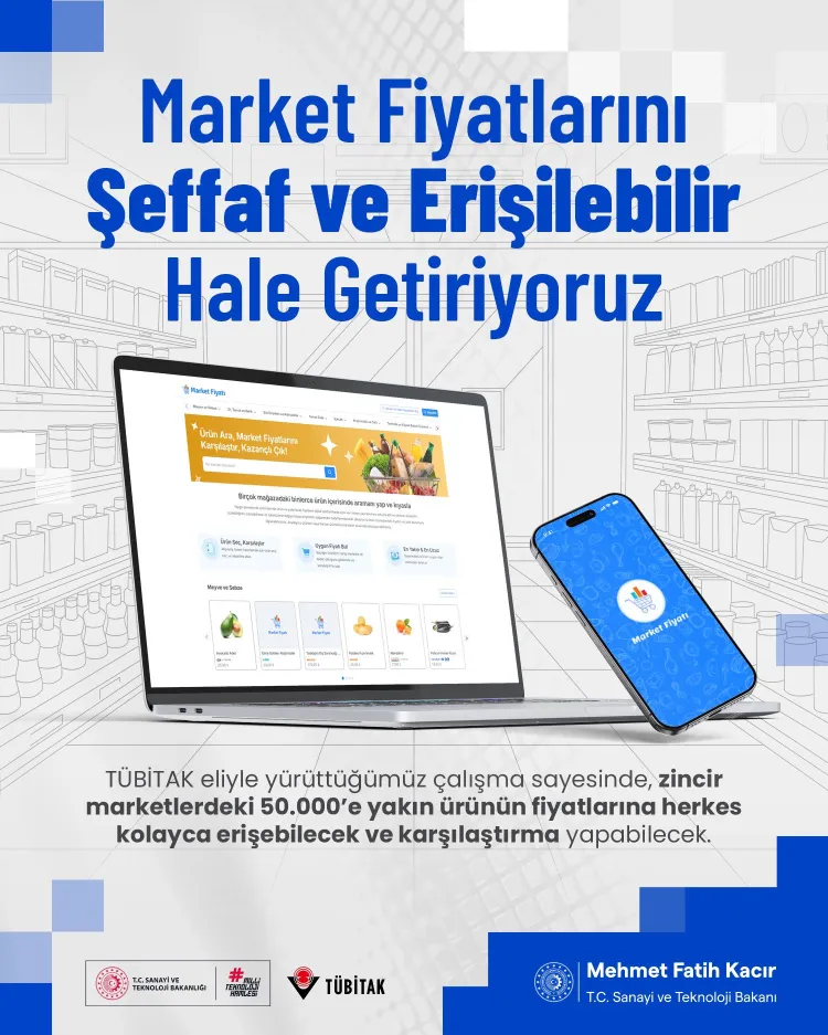 Market market gezmeye son! Fiyatlar tek sitede toplandı! haberi