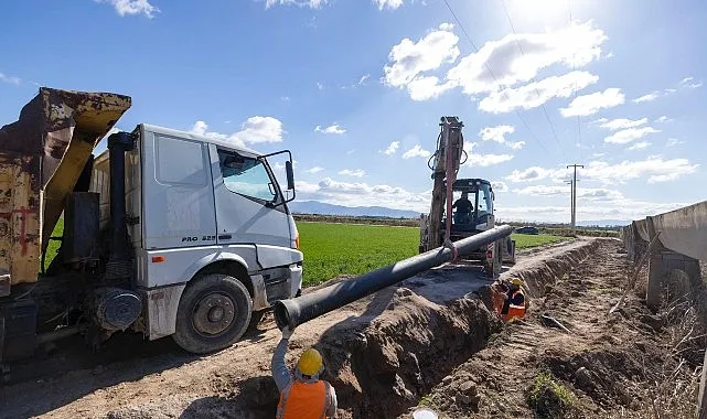 Menemen’in 7 mahallesine 400 milyon liralık içme suyu yatırımı haberi