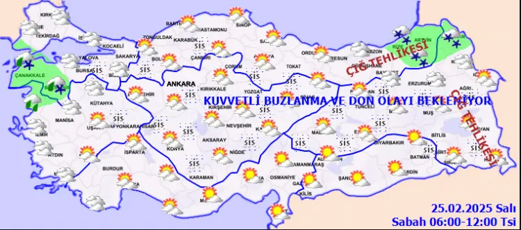 Meteoroloji'den 'yağmur' ve 'kar' uyarısı! Sıcaklıklar artacak! haberi