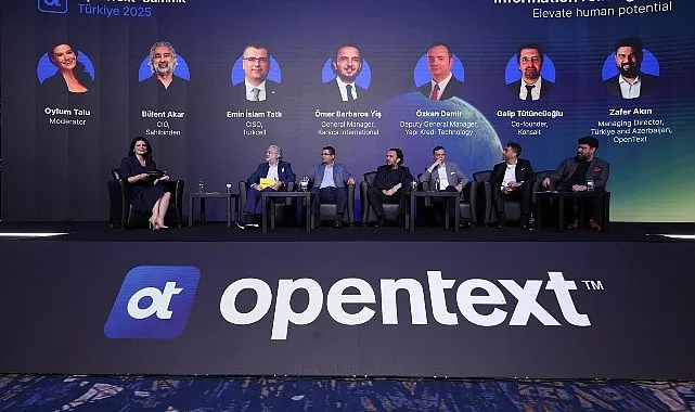 OpenText, Bilgiyi Yapay Zeka Çağında Yeniden Tasarlayacak haberi