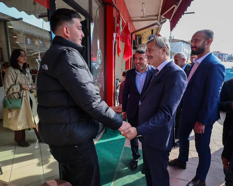 Sakarya’da Başkan Yusuf Alemdar Ferizli’yi ziyaret etti haberi