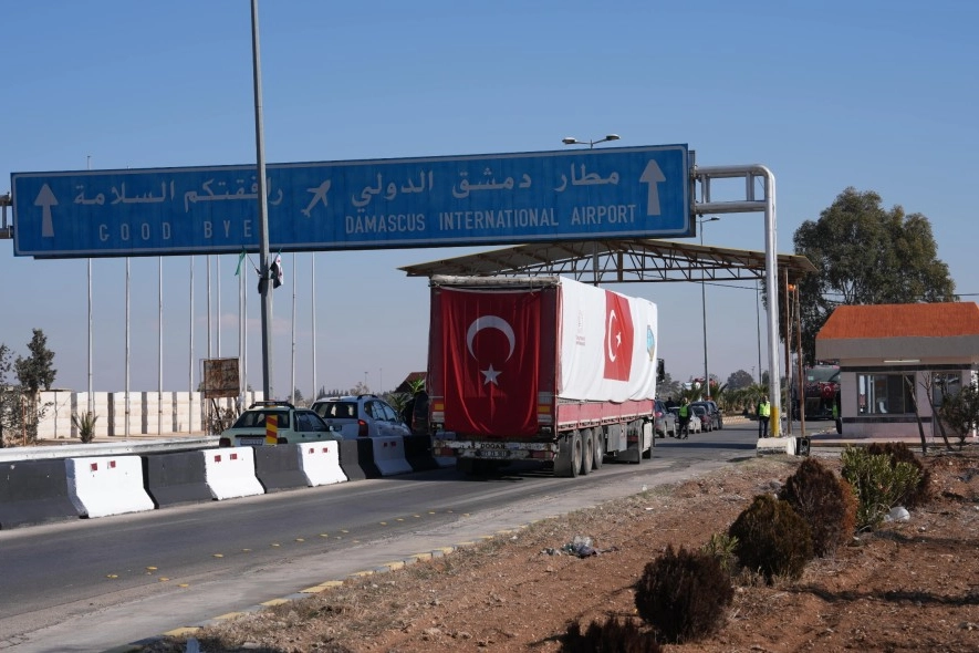 Şam Havalimanı yenileniyor... İki adet yerli üretim ARFF aracı Suriye'ye gönderildi haberi