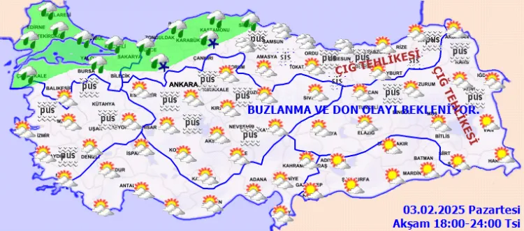 Sibirya soğukları etkisini gösterecek! Kar haftası! haberi