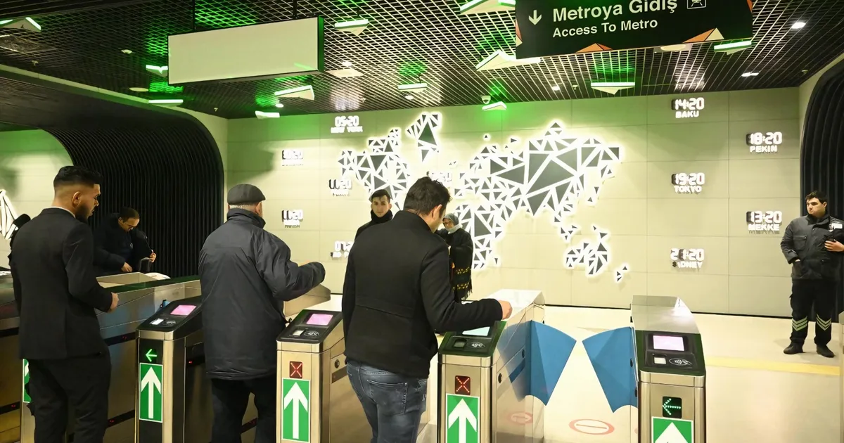 Türkiye'nin en hızlı metrosu rekorunu tazeledi haberi