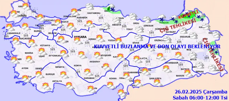 Yurt genelinde sıcaklıklar artıyor... Rize ve Artvin'de yoğun kara dikkat! haberi