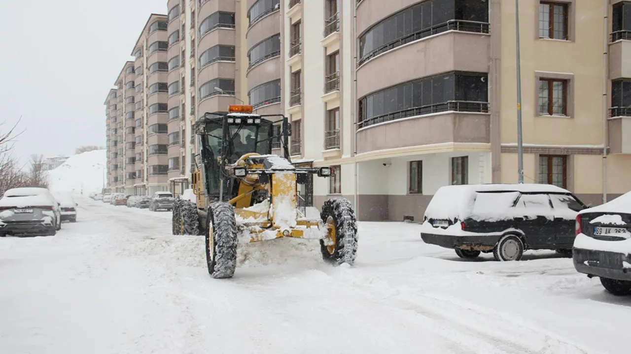 Bayburt Belediyesi'nden Yoğun Kar Mücadelesi Haberi