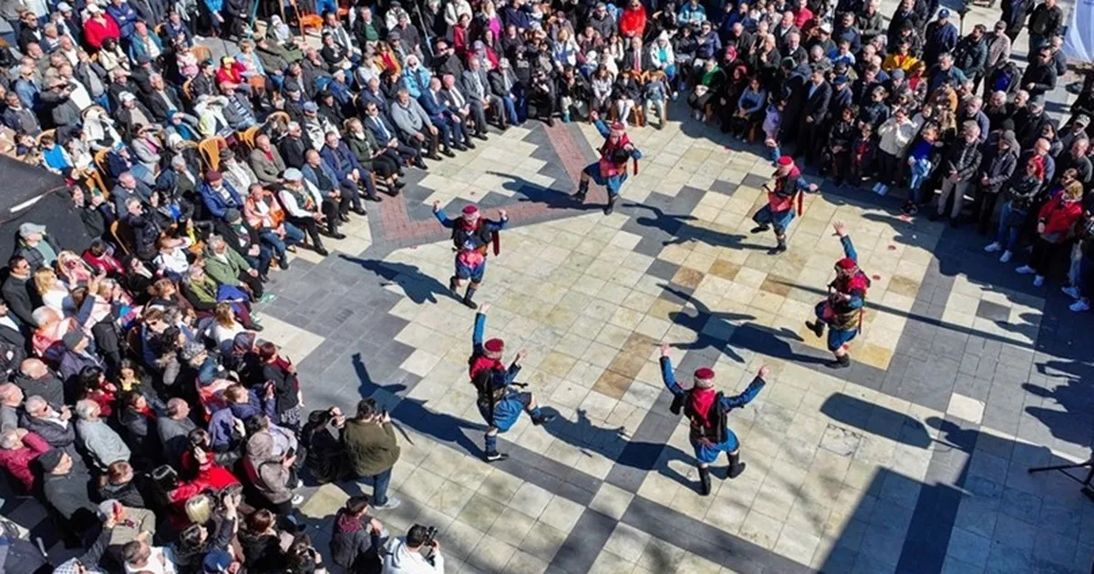 Denizli’de nevruz ateşi yandı haberi