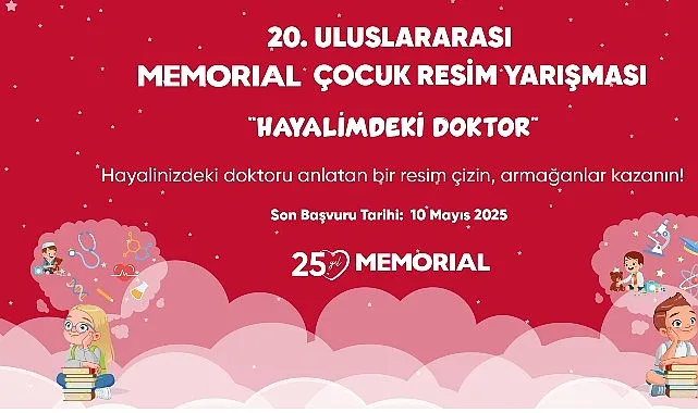 20. Memorial Uluslararası Çocuk Resim Yarışması Başvuruları Başladı haberi