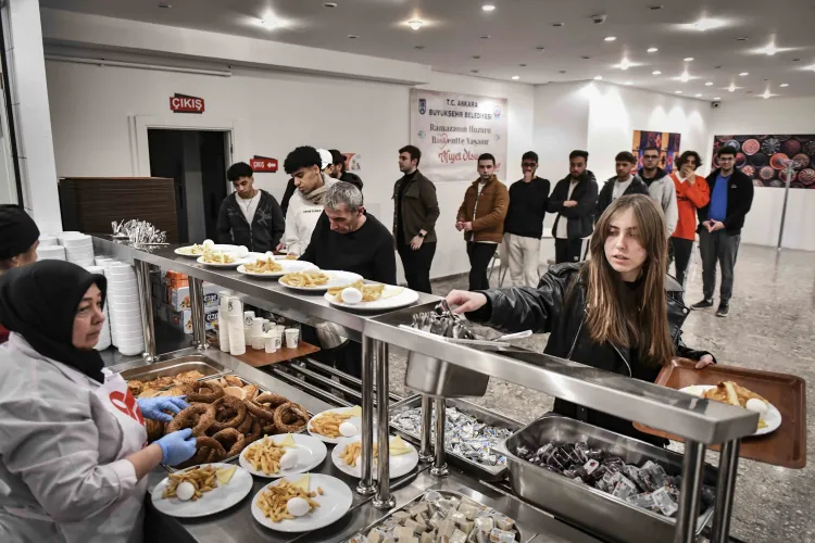 Ankara Büyükşehir'den öğrencilere sahur desteği haberi