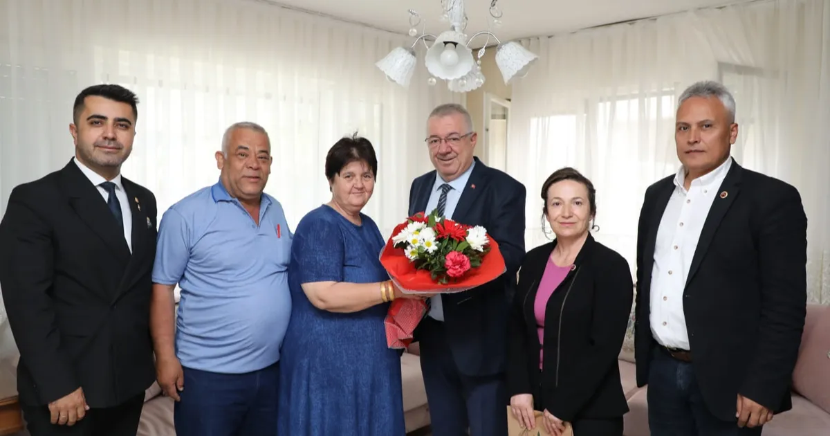 Balıkesir Edremit'te şehit ailelerine destek haberi