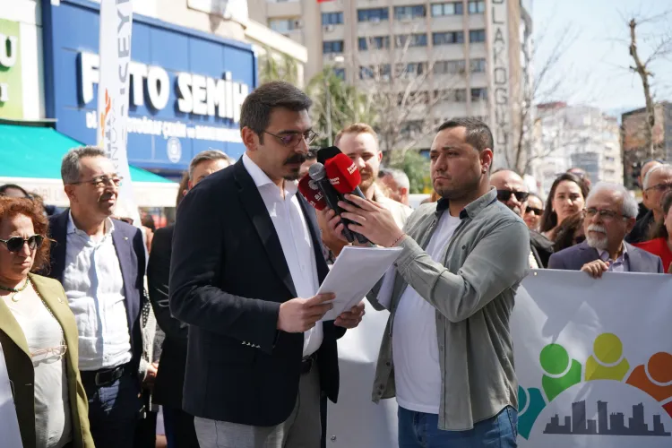 Bornova'da planlara tepki! Zeytinlikleri betona ve ranta kurban etmeyeceğiz! haberi