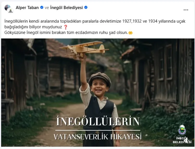 Bursa İnegöllülerin 98 yıl önceki fedakarlığı yapay zeka ile canlandırıldı haberi