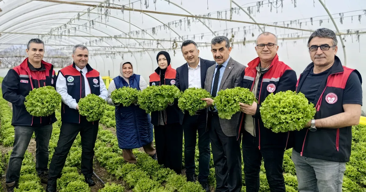 Bursa'da 'Yeşilliğe Özen Sofrada Güven' hasadı haberi