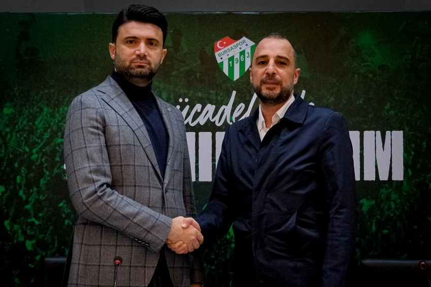 Bursaspor, Adem Çağlayan ile el sıkıştı! haberi