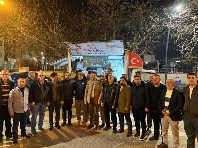 Edirne Keşan'da AK Parti'den hayır lokması haberi