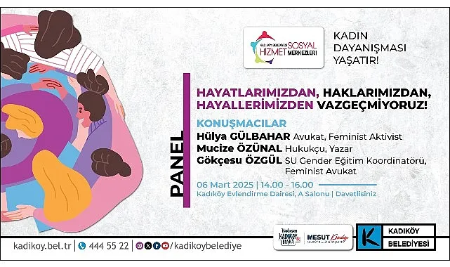 Kadıköy Belediyesi, 8 Mart Dünya Emekçi Kadınlar Günü’ne dikkat çekmek ve farkındalık yaratmak amacı ile bir dizi etkinlik düzenliyor haberi