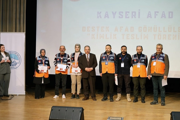 Kayseri Talas afetlere hazırlıklı haberi