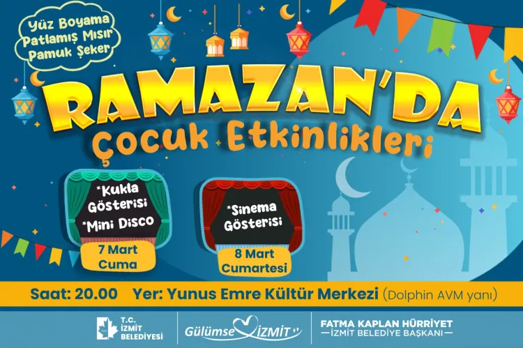 Kocaeli İzmit'te çocuklara özelprogram haberi