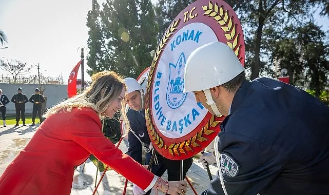 Konak Çanakkale şehitlerini andı haberi