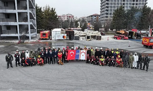 Konya İtfaiyesi’nden TİKA İş Birliğinde Kuzey Kıbrıslı İtfaiyecilere Eğitim ve Tatbikat haberi