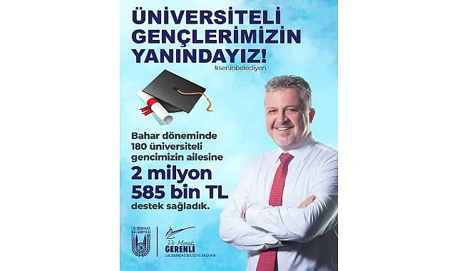 Lüleburgaz Belediyesi’nden 2 milyon 585 bin TL'lik üniversiteli desteği haberi