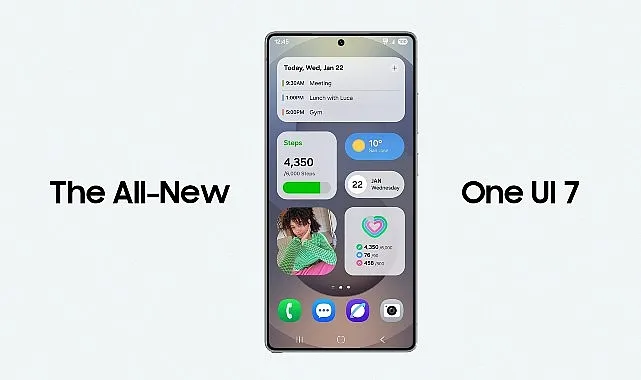 Samsung, One UI 7'yi 7 Nisan'da kullanıma sunuyor haberi