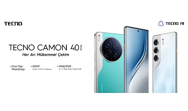 TECNO CAMON 40 Pro 5G, Segmentindeki Akıllı Telefonlar İçin En İyi Fotoğraf Performansıyla 138 DXOMARK Kamera Puanına Ulaştı haberi